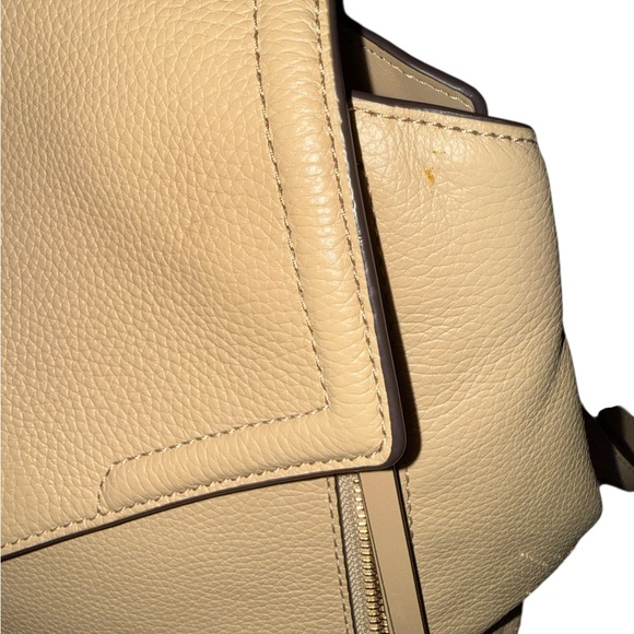 Michael Kors Freya Medium Convertible Pebbled Leather Backpack - Picture 9 of 10